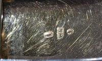 GIII curved silver rectangular snuff-box (4 of 7) GIII curved silver rectangular snuff-box (4 of 7)
