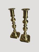 Unusual Pair of Antique Brass Candlesticks (8 of 12) Unusual Pair of Antique Brass Candlesticks (8 of 12)