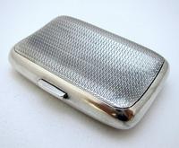 Edwardian 1902 English Antique Solid Sterling Silver Hip Pocket Small Cigarette Case (4 of 10) Edwardian 1902 English Antique Solid Sterling Silver Hip Pocket Small Cigarette Case (4 of 10)