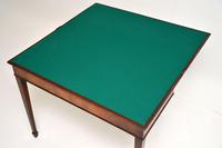 Antique Period Georgian Mahogany Card Table (6 of 8) Antique Period Georgian Mahogany Card Table (6 of 8)