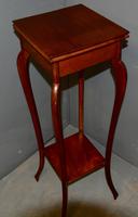 Mahogany Plant Stand (2 of 2) Mahogany Plant Stand (2 of 2)