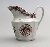 Very Pretty New Hall Porcelain Floral Jug c.1790 (6 of 8) Very Pretty New Hall Porcelain Floral Jug c.1790 (6 of 8)