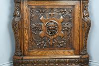 Antique Carved Oak Green Man Corner Cabinet (5 of 7) Antique Carved Oak Green Man Corner Cabinet (5 of 7)