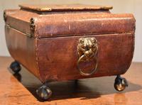 Fine Regency Leather Work Box (5 of 14) Fine Regency Leather Work Box (5 of 14)