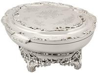 Sterling Silver Jewellery Box - Antique Edwardian 1908 (11 of 12) Sterling Silver Jewellery Box - Antique Edwardian 1908 (11 of 12)