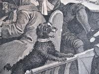 Original Second State Hogarth Print, A Rake's Progress Plate 6, 1735 (3 of 9) Original Second State Hogarth Print, A Rake's Progress Plate 6, 1735 (3 of 9)