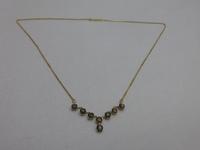 Art Deco Cat's Eye Necklace (3 of 7) Art Deco Cat's Eye Necklace (3 of 7)