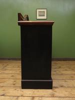 Art Nouveau Black Painted Sideboard, Gothic shabby chic (8 of 16) Art Nouveau Black Painted Sideboard, Gothic shabby chic (8 of 16)
