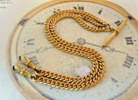 Victorian Pocket Watch Chain 1890s Antique 12ct Rose Gold Filled Albert With T Bar (2 of 12) Victorian Pocket Watch Chain 1890s Antique 12ct Rose Gold Filled Albert With T Bar (2 of 12)