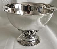 Georg Jensen of Denmark Sterling Silver Bowl (1945-1977) Import Marks 1952