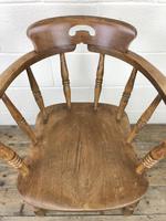 Antique Beech Spindle Back Smoker's Bow Chair (3 of 8) Antique Beech Spindle Back Smoker's Bow Chair (3 of 8)