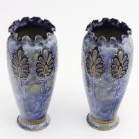 Pair of Royal Doulton Stoneware Art Nouveau Vases by Eliza Simmance c1903 (6 of 11) Pair of Royal Doulton Stoneware Art Nouveau Vases by Eliza Simmance c1903 (6 of 11)