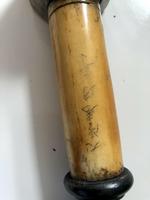 Antique Chinese Smoking Pipe With Scrimshaw Design & Jade Fist (9 of 9) Antique Chinese Smoking Pipe With Scrimshaw Design & Jade Fist (9 of 9)