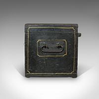 Antique Ebonised Carriage Chest, English, Pine, Tool Trunk, Victorian c 1850 (8 of 12) Antique Ebonised Carriage Chest, English, Pine, Tool Trunk, Victorian c 1850 (8 of 12)