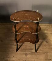 French Inlaid Three Tier Birds-eye Maple Etarge / Whatnot (6 of 11) French Inlaid Three Tier Birds-eye Maple Etarge / Whatnot (6 of 11)
