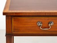 Georgian Style 2 Drawer Mahogany Side Table (2 of 9) Georgian Style 2 Drawer Mahogany Side Table (2 of 9)