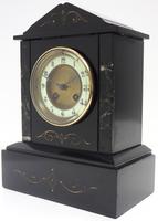 Good Slate & Marble Mantel Clock 8 Day Striking Mantle Clock (4 of 9) Good Slate & Marble Mantel Clock 8 Day Striking Mantle Clock (4 of 9)