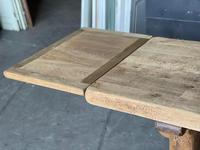 Superb Rustic Large Bleached Oak Farmhouse Table with Extensions (29 of 36) Superb Rustic Large Bleached Oak Farmhouse Table with Extensions (29 of 36)