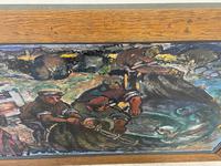 Expressionist Scottish Oil Painting Fishermen Hauling The Nets by Archibald Peddie Glasgow School of Art (25 of 37) Expressionist Scottish Oil Painting Fishermen Hauling The Nets by Archibald Peddie Glasgow School of Art (25 of 37)