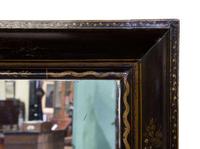 William & Mary Style Black & Gold Japanned Cushion Mirror (5 of 7) William & Mary Style Black & Gold Japanned Cushion Mirror (5 of 7)