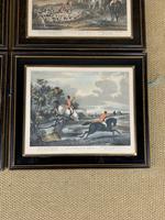 Set of Four 19th Century Hunting Prints (5 of 6) Set of Four 19th Century Hunting Prints (5 of 6)