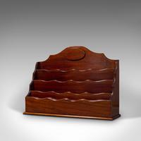 Antique Desk Tidy, English, Mahogany, Letter, Stationery Rack, Edwardian c.1910 (7 of 10) Antique Desk Tidy, English, Mahogany, Letter, Stationery Rack, Edwardian c.1910 (7 of 10)