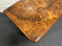 Fine Rare Burr Walnut Writing Table or Desk (20 of 20) Fine Rare Burr Walnut Writing Table or Desk (20 of 20)