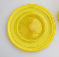 Erik Hoglund : Scandinavian Kosta Boda Art Glass Large Canary Yellow Bowl & Saucer c.1960 (7 of 10) Erik Hoglund : Scandinavian Kosta Boda Art Glass Large Canary Yellow Bowl & Saucer c.1960 (7 of 10)