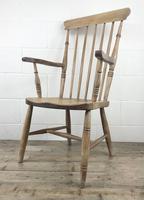 Antique Beech and Elm Farmhouse Windsor Armchair (9 of 13) Antique Beech and Elm Farmhouse Windsor Armchair (9 of 13)