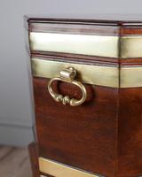 George III Mahogany Brass Bound Wine Cooler (5 of 8) George III Mahogany Brass Bound Wine Cooler (5 of 8)