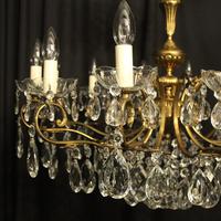 French Gilt & Crystal 12 Light Antique Chandelier Oka04051 (2 of 10) French Gilt & Crystal 12 Light Antique Chandelier Oka04051 (2 of 10)