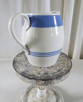 Ironstone China, Blue Banded Jug / Pitcher Early 20th Century (4 of 11) Ironstone China, Blue Banded Jug / Pitcher Early 20th Century (4 of 11)