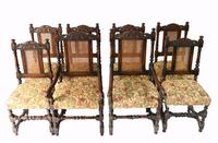 Set of 8 Oak Dining Chairs Barley Twist Farmhouse Diners (2 of 13) Set of 8 Oak Dining Chairs Barley Twist Farmhouse Diners (2 of 13)