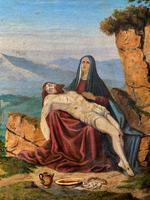 Pair of 19th Century Religious Old Master Oil Paintings - Set of 14 Available (25 of 32) Pair of 19th Century Religious Old Master Oil Paintings - Set of 14 Available (25 of 32)