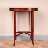 Edwardian Inlaid Mahogany Kidney Shape Occasional Table (10 of 15) Edwardian Inlaid Mahogany Kidney Shape Occasional Table (10 of 15)