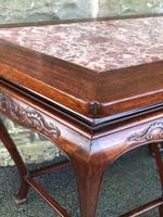 Pair of Oriental Chinese Marble Top Console Tables (4 of 12) Pair of Oriental Chinese Marble Top Console Tables (4 of 12)