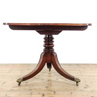 Antique Mid 19th Century Mahogany Breakfast Table