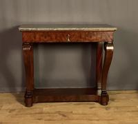 French Louis Philippe Period Mahogany Console Table (6 of 12) French Louis Philippe Period Mahogany Console Table (6 of 12)