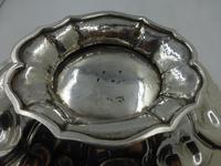 Fine Early Victorian Silver Swing Handle Basket by Benjamin Smith II London 1840 (9 of 10) Fine Early Victorian Silver Swing Handle Basket by Benjamin Smith II London 1840 (9 of 10)