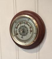 Edwardian Oak Aneroid Barometer c.1901 (3 of 8) Edwardian Oak Aneroid Barometer c.1901 (3 of 8)