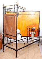 Cast Iron Bed Frame Brass Victorian 19th Century (2 of 9) Cast Iron Bed Frame Brass Victorian 19th Century (2 of 9)