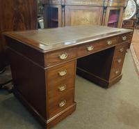 Antique Pedestal Desk (2 of 6) Antique Pedestal Desk (2 of 6)