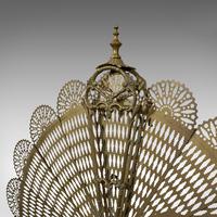 Antique Peacock Fire Screen, French, Brass, Fireside, Art Nouveau, Victorian (9 of 10) Antique Peacock Fire Screen, French, Brass, Fireside, Art Nouveau, Victorian (9 of 10)