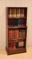 Mahogany Open Graduated Bookcase