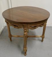 Round Gilt Occasional Table (3 of 4) Round Gilt Occasional Table (3 of 4)