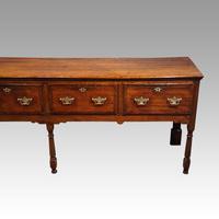 George III Long Oak Dresser Base (10 of 14) George III Long Oak Dresser Base (10 of 14)