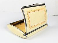 Quality Austrian Solid Silver & Enamel with Gold & Ruby Leaf Design Snuff Box (2 of 12) Quality Austrian Solid Silver & Enamel with Gold & Ruby Leaf Design Snuff Box (2 of 12)