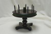 Revolving cotton reel holder in the shape of a table (3 of 3) Revolving cotton reel holder in the shape of a table (3 of 3)