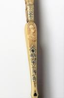 Rare Mid 18th Century French Watercolour with Sold Silver Pique Work Hand Fan (3 of 12) Rare Mid 18th Century French Watercolour with Sold Silver Pique Work Hand Fan (3 of 12)