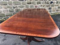 Antique Mahogany Twin Pillar Extending Dining Table (6 of 9) Antique Mahogany Twin Pillar Extending Dining Table (6 of 9)